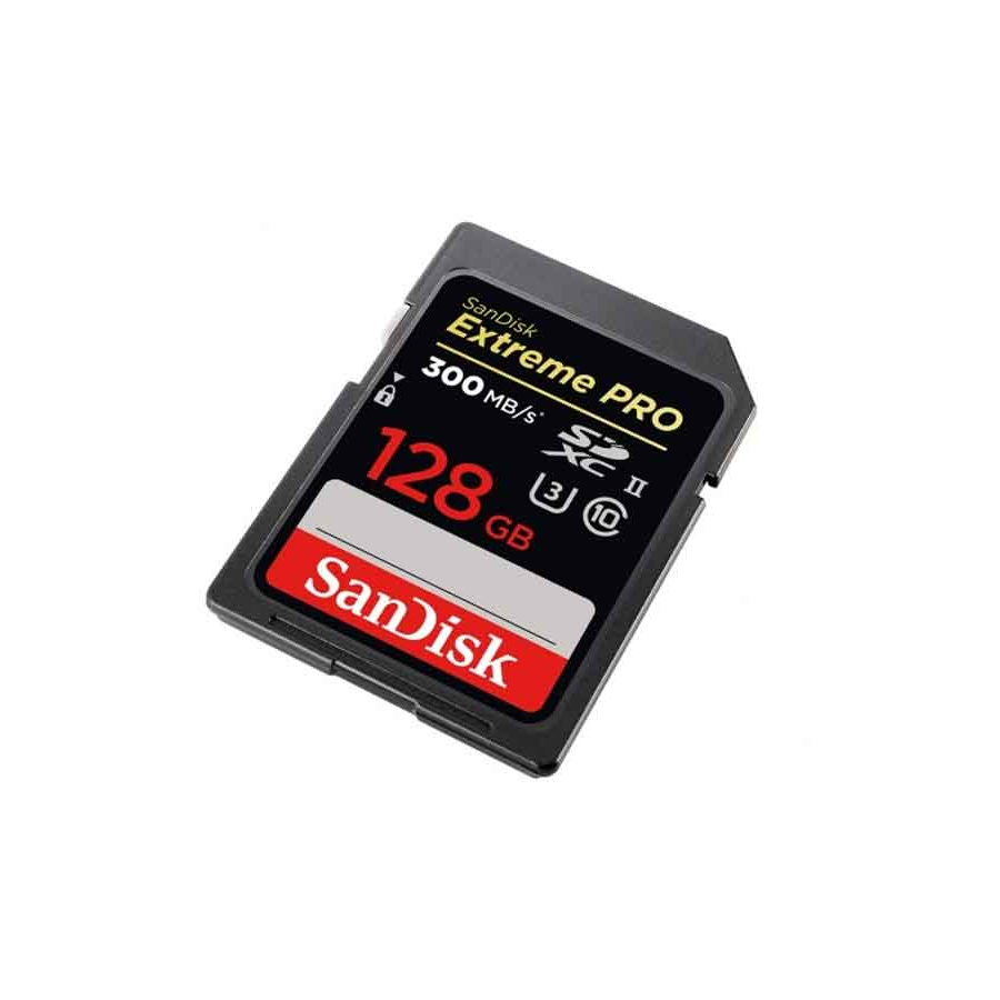 Карта памяти Sandisk Extreme Pro SDXC 128gb UHS-II 300mb/s