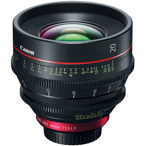 Объектив Canon CN-E 20 T1.5 L F Cinema Prime (EF Mount)