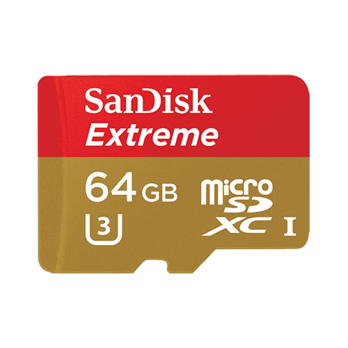 Карта памяти Micro SDXC 64GB Sandisk Extreme 160mb/s Class 10 UHS-1 U3 v30