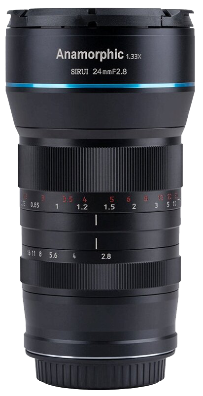 Объектив  Sirui 24 f/2.8 Anamorphic 1.33x Lens MFT 