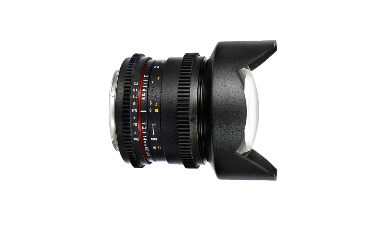 Объектив Samyang 14mm T3.1 ED AS IF UMC VDSLR Canon EF (кроп)