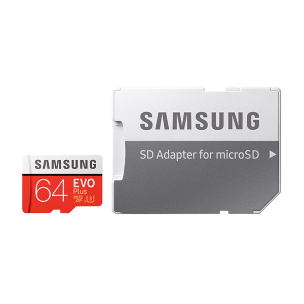 Карта памяти Micro SDXC 64gb Samsung Class 10 Evo Plus UHS-1 U3