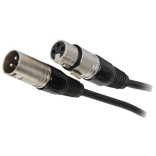 Кабель XLR 3pin female-male 2м