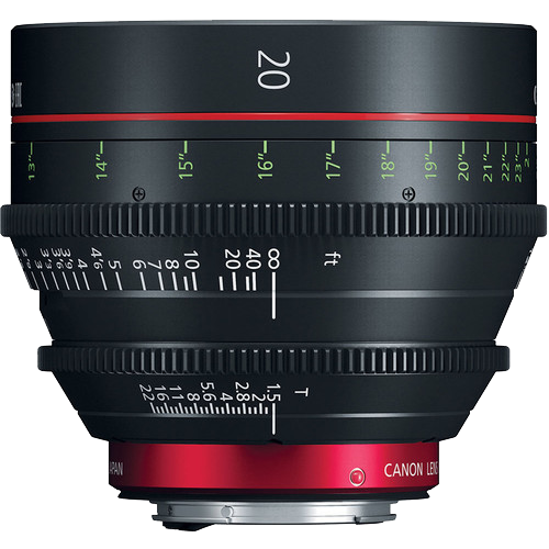 Объектив Canon CN-E 20 T1.5 L F Cinema Prime (EF Mount)