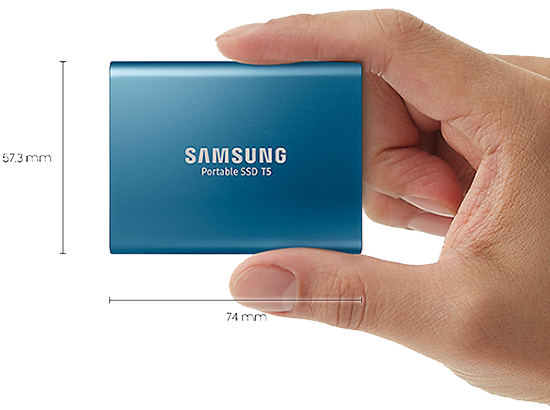 Твердотельный накопитель Samsung Portable SSD T5 250Gb