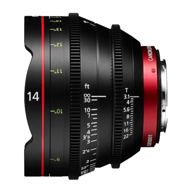 Объектив Canon CN-E 14 T3.1 L F Cinema Prime (EF Mount)